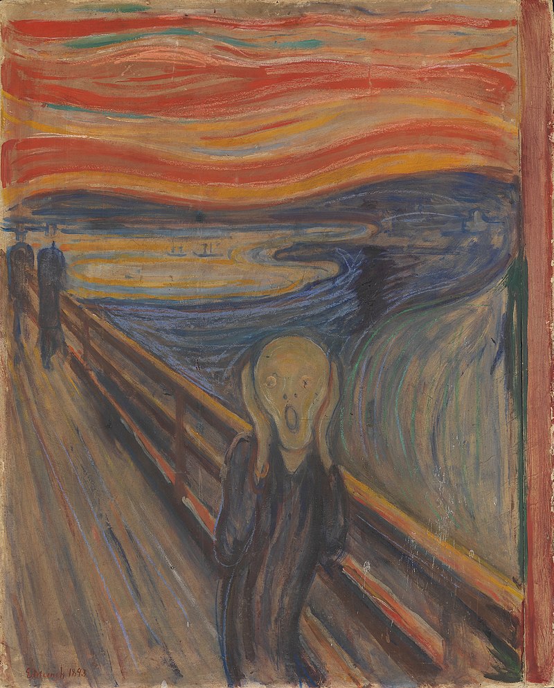 Edvard Munch, 1893,The Scream